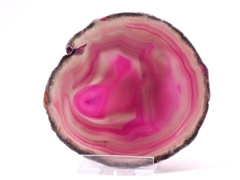 Achátový plát - velikost 9 cm + stojánek #902 - Top kvalita Achátový plát - velikost 9 cm + stojánek #902 - Top kvalita