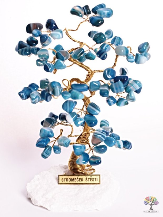 Achátový stromeček štěstí 18 cm - B2 - #106 Achátový stromeček štěstí 18 cm - B2 - #106