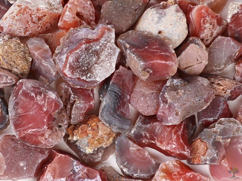 Achát / Karneol surový kámen 3 - 5 cm Brazílie #472 - Množství: 1ks