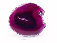 Achátový plát velikost 9 cm + stojánek #1808 - Top kvalita