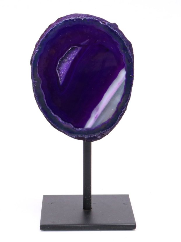 Achát drúza na stojánku 2100g Top kvalita #ATS032