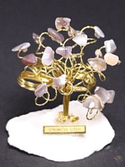 Achátový stromeček štěstí 7 cm - R2 - #190