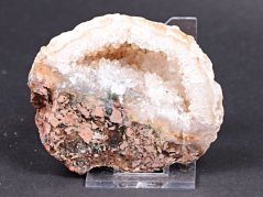 Achát peříčkový 8 cm - geoda - Top kvalita - #142