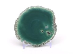 Achátový plát velikost 8 cm + stojánek #1540 - Top kvalita