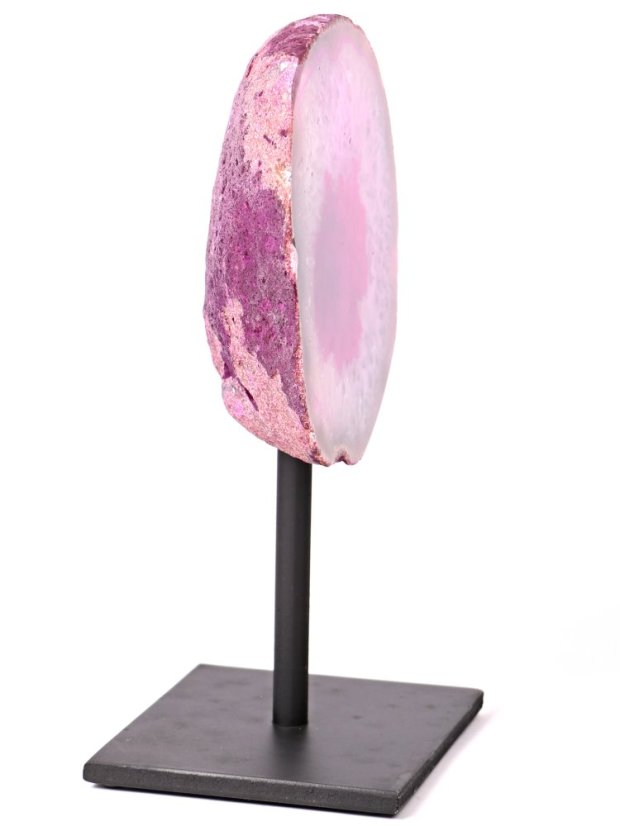 Achát drúza na stojánku 1.160 Kg #210 - Top kvalita