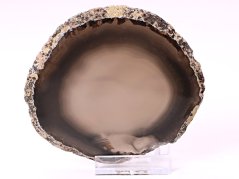 Achátový plát - velikost 10 cm + stojánek #597 -  Top kvalita