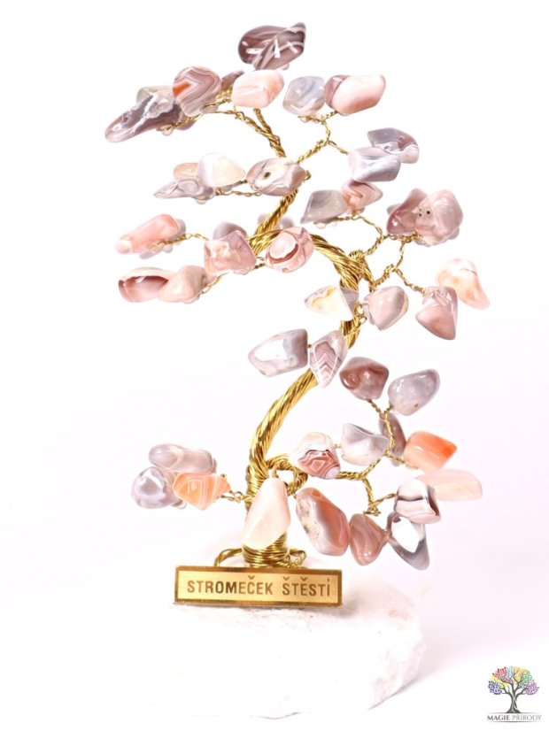 Achátový stromeček štěstí 14 cm - B0 - #184 Achátový stromeček štěstí 14 cm - B0 - #184