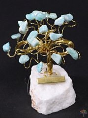 Amazonitový stromeček štěstí 7 cm - R2 - #191