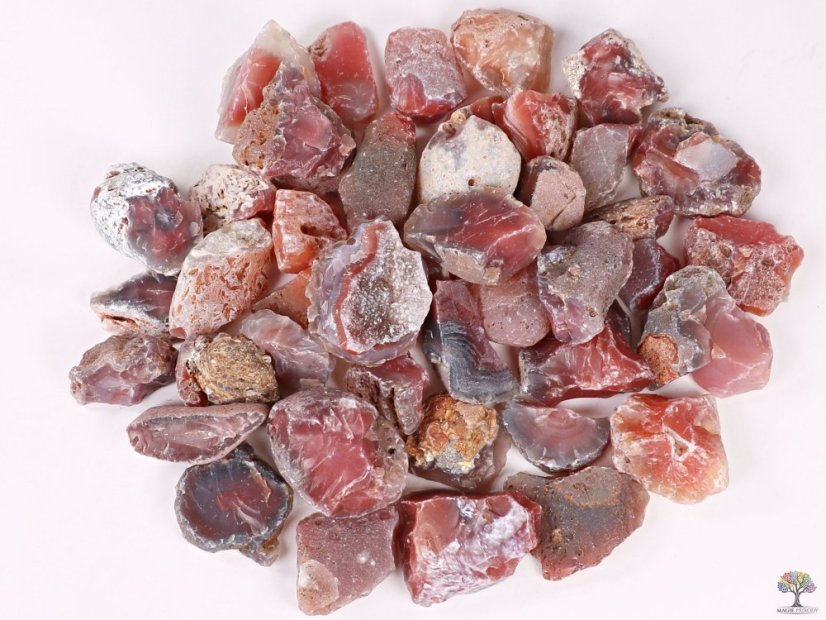 Achát / Karneol surový kámen 3 - 5 cm Brazílie #472 - Množství: 1ks