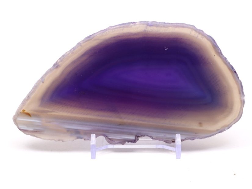 Achátový plát velikost 13 cm + stojánek #1695 - Top kvalita Achátový plát velikost 13 cm + stojánek #1695 - Top kvalita