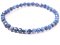 Náramek Korál modrý 5 mm fazetovaný #250 z přírodních kamenů