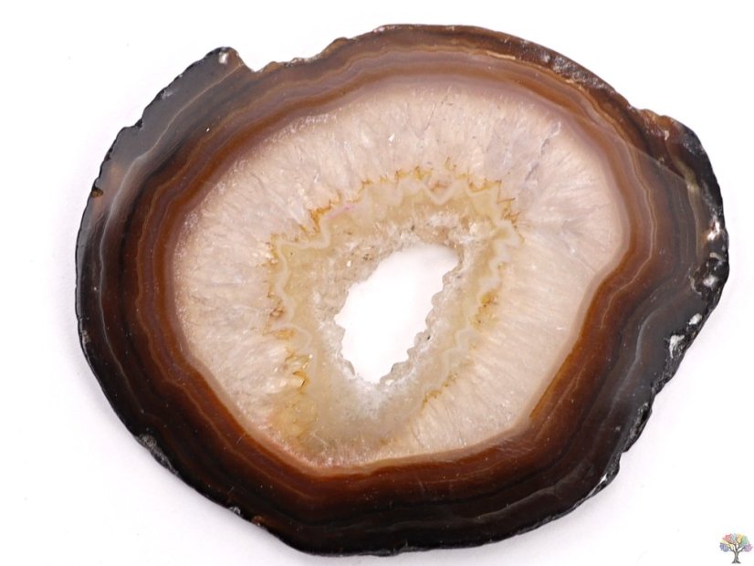 Achátový plát natur velikost 6 - 11 cm Top kvalita #NV448