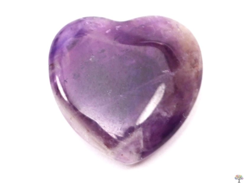 Srdce Ametyst 20x20 mm - Ametystové srdce  #18
