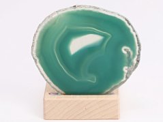 Achátový svícen plát 7 cm - Top kvalita #359