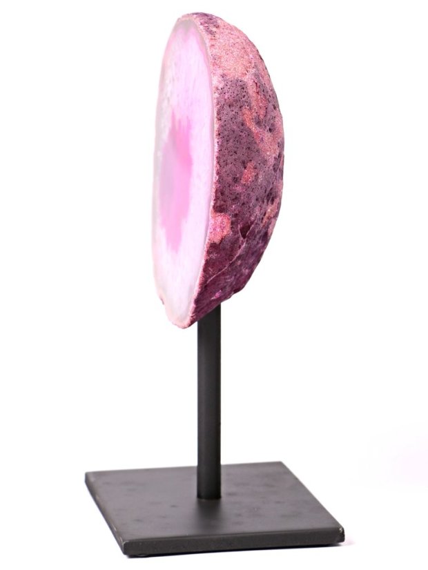 Achát drúza na stojánku 1.160 Kg #210 - Top kvalita