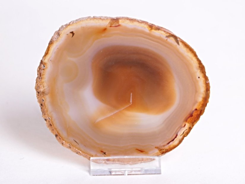 Achátový plát velikost 10 cm + stojánek - Top kvalita - 121 Achátový plát velikost 10 cm + stojánek - Top kvalita - 121