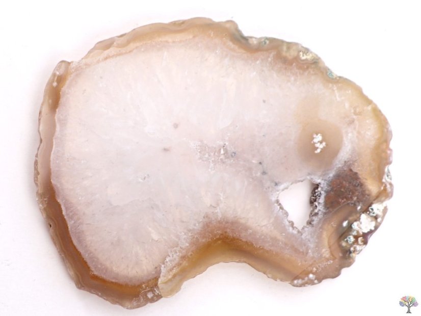 Achátový plát natur velikost 6 - 11 cm Top kvalita #NV448