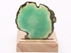 Achátový svícen plát 7 cm - Top kvalita #601