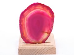 Achátový svícen plát 9 cm - Top kvalita #308