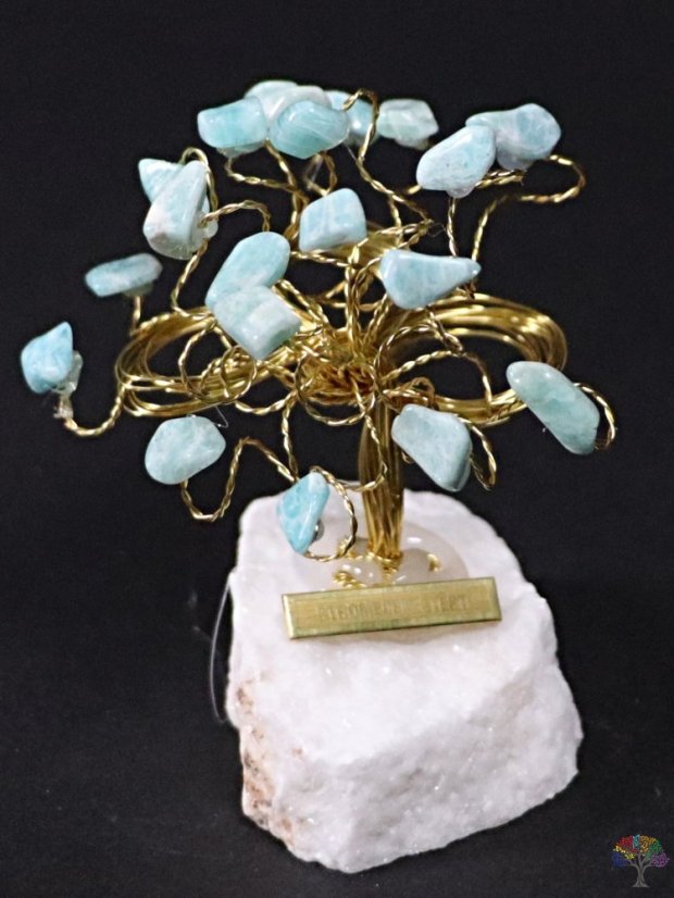 Amazonitový stromeček štěstí 7 cm - R2 - #191