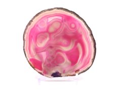 Achátový plát velikost 10 cm + stojánek #1626 - Top kvalita