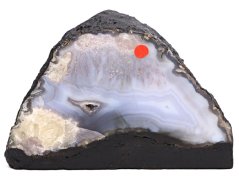 Achát geoda 880g - TOP kvalita - Brazílie #G590