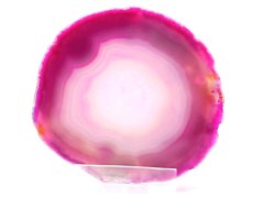 Achátový plát velikost 8 cm + stojánek #1263 - Top kvalita