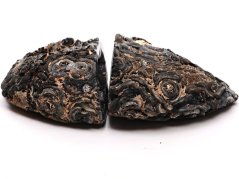 Achát peříčkový geoda pár 329 g - 7.5 cm - Top kvalita - #B423