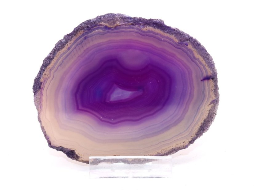 Achátový plát velikost 9 cm + stojánek #1851 - Top kvalita Achátový plát velikost 9 cm + stojánek #1851 - Top kvalita