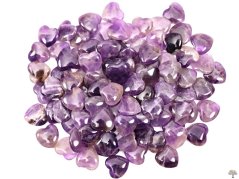 Srdce Ametyst 20x20 mm - Ametystové srdce  #18