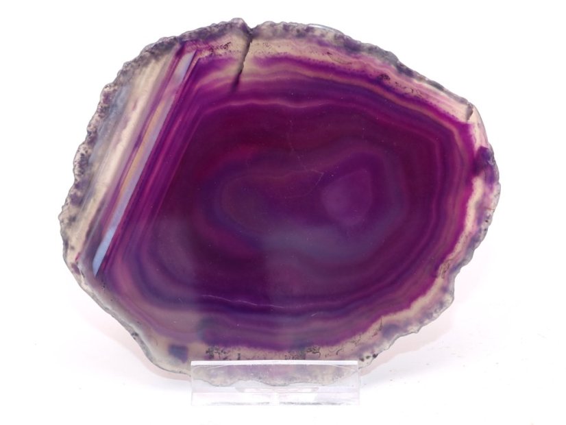 Achátový plát velikost 11 cm + stojánek #1840 - Top kvalita Achátový plát velikost 11 cm + stojánek #1840 - Top kvalita