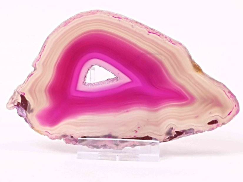 Achátový plát velikost 11 cm + stojánek #1379 - Top kvalita Achátový plát velikost 11 cm + stojánek #1379 - Top kvalita