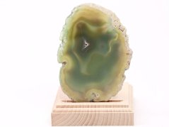 Achátový svícen plát 10 cm - Top kvalita #684