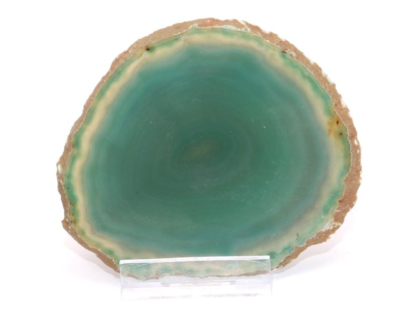 Achátový plát velikost 8 cm + stojánek #1899 - Top kvalita Achátový plát velikost 8 cm + stojánek #1899 - Top kvalita