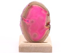 Achátový svícen plát 10 cm - Top kvalita #293