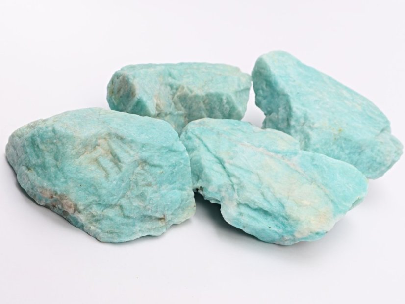 Amazonit surový kámen Madagaskar #684 - Váha kamene: 800 - 900 g