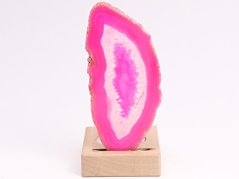 Achátový svícen plát 11 cm - Top kvalita #366