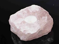 Svícen růženín přírodní kámen 0.8 - 1.5 kg - Brazílie