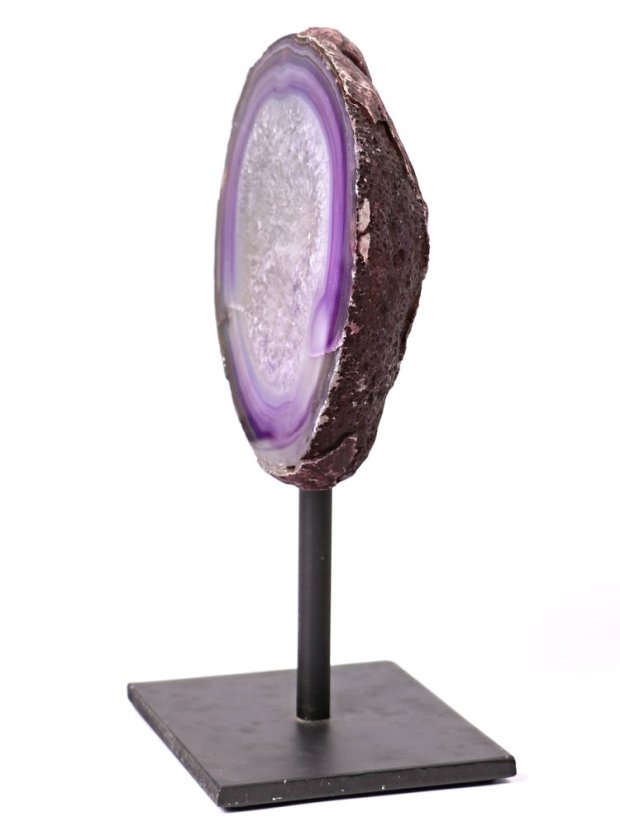 Achát drúza na stojánku 1.100 Kg #188 - Top kvalita