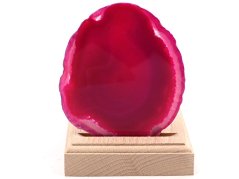 Achátový svícen plát 8 cm - Top kvalita #580