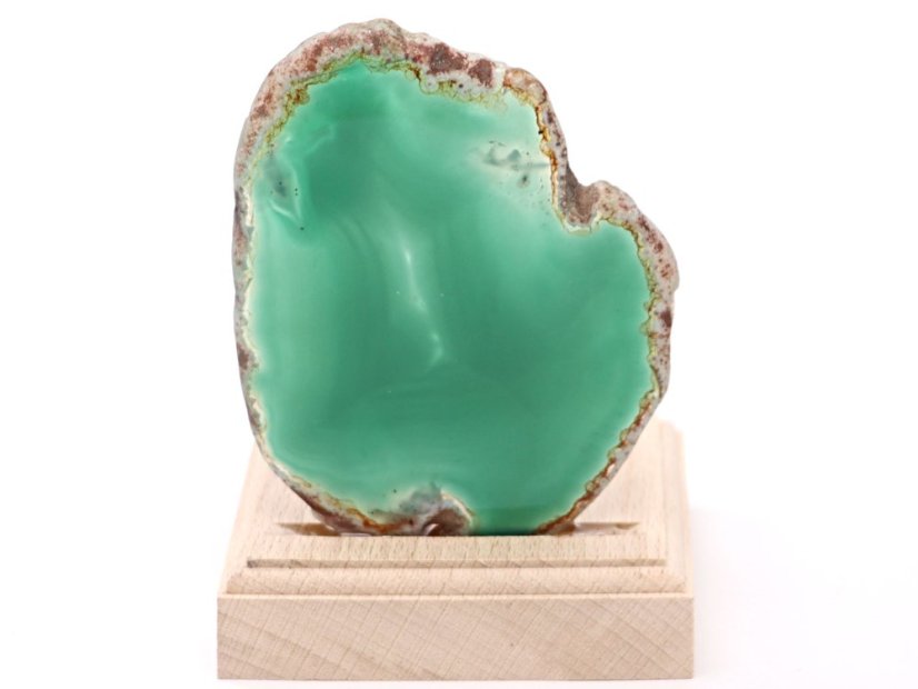 Achátový svícen plát 9 cm - Top kvalita #643