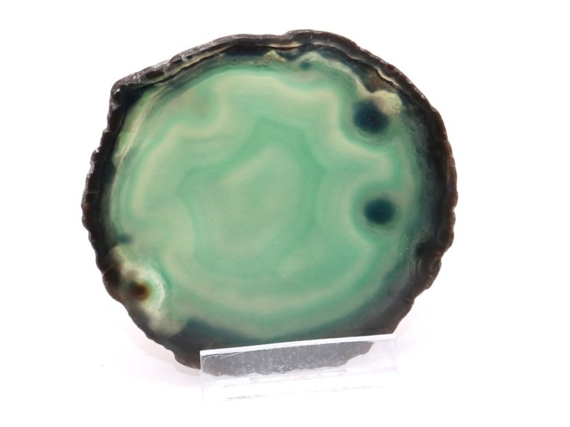 Achátový plát velikost 8 cm + stojánek #1903 - Top kvalita Achátový plát velikost 8 cm + stojánek #1903 - Top kvalita