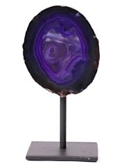 Achát drúza na stojánku 1.120 Kg #177 - Top kvalita