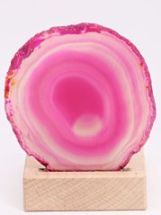 Achátový svícen plát 7 cm - Top kvalita #350