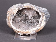 Achát peříčkový 9 cm - geoda - Top kvalita - #155