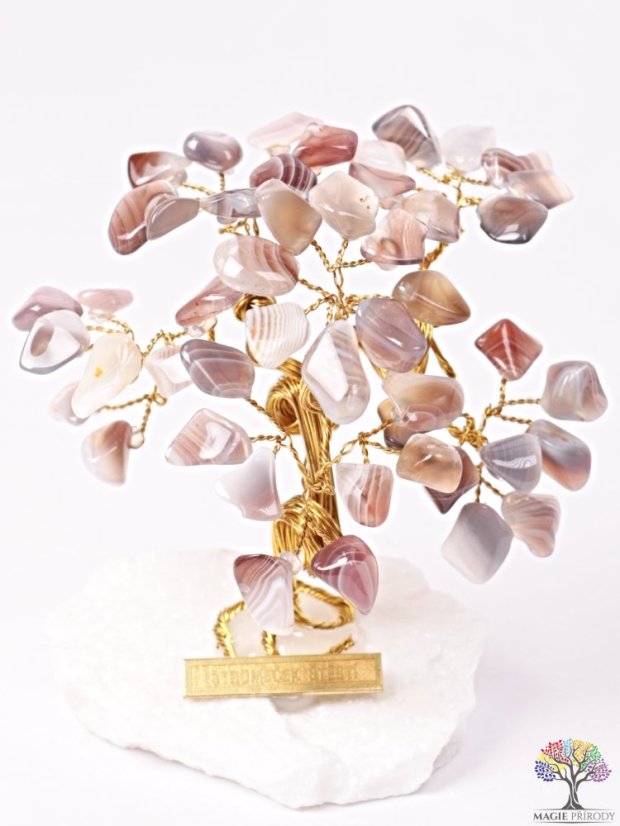 Achátový stromeček štěstí 9 cm - R3 - #150 Achátový stromeček štěstí 9 cm - R3 - #150