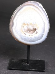 Achát drúza na stojánku 0.710 kg #379 - Top kvalita